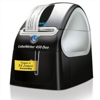 Dymo LabelWriter 450 Duo etikettskrivare för kontor och fraktetiketter.